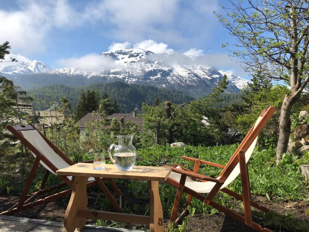 Comfort And Sunshine In Celerina Chesa Prasura 切勒里纳 外观 照片